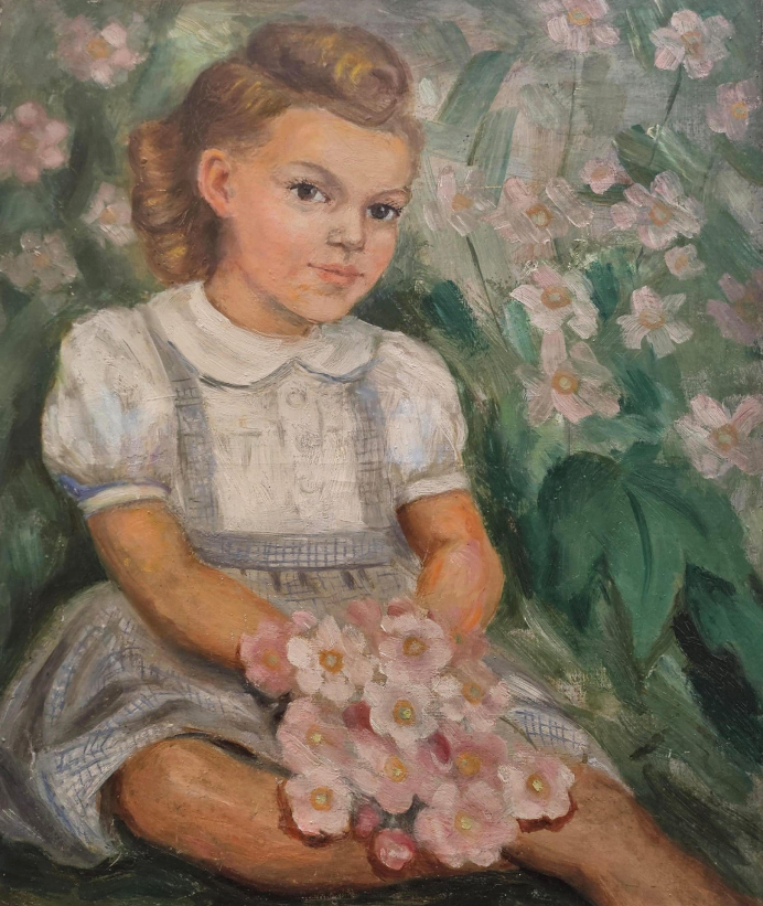 Geneviève enfant